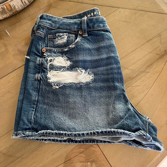 American Eagle Dark Blue Denim Jeans - Picture 3 of 5